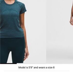 Women's Teal Athletic Top